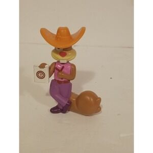 2008 Burger King SpongeBob SquarePants Sandy Cheeks Cowgirl Figure Toy GW-02-06
